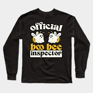 Official boo bee inspector Long Sleeve T-Shirt